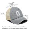 White Hollow Letter A-Z Print Adjustable Mesh Cap Man Caps Leisure Unisex Snapback Baseball Cap Ideal Choice For Outdoor Sports