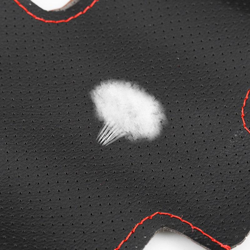 Car Microfiber Leather Steering Wheel Cover Trim For VW Golf 4 MK4 Passat B5 Polo Bora Sharan Seat Leon Skoda Fabia MK1 1998-04