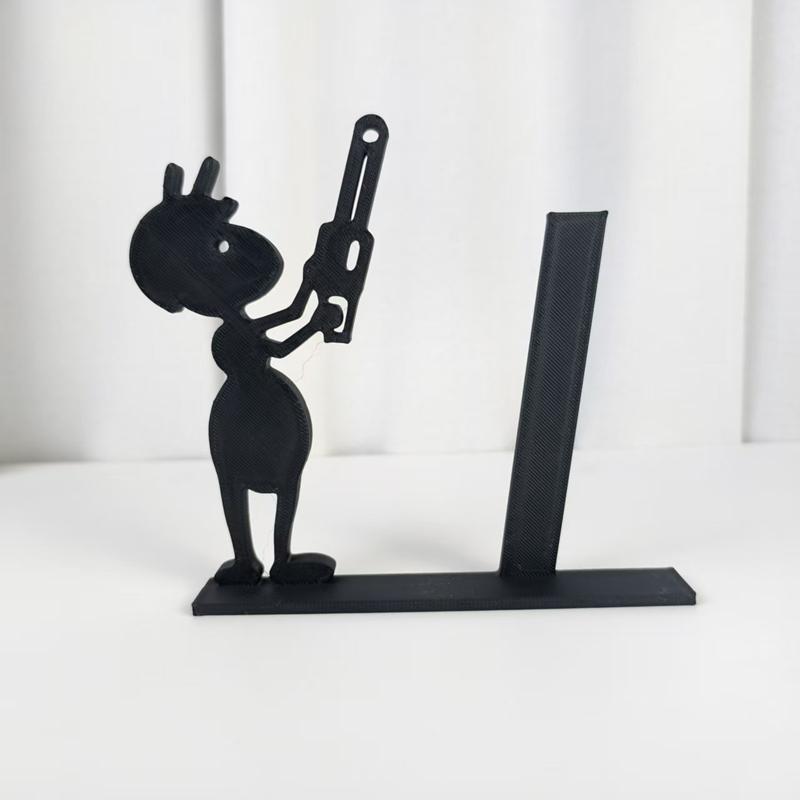 3D Printed Ant-Shaped Paper Towel Holder - Cute & Practical Bathroom/Office Decor, Space-Saving Organizer for Kitchen/Toilet