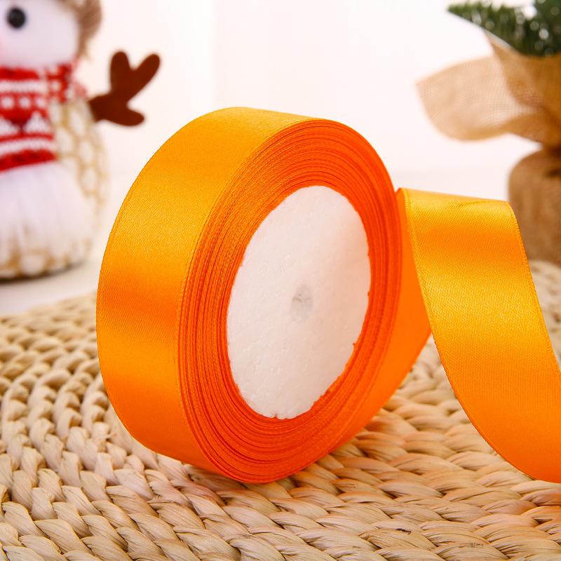 2.5Cm Polyester Webbing, Cake Gift Packaging Bouquet Material Fruit Ribbon Ribbon