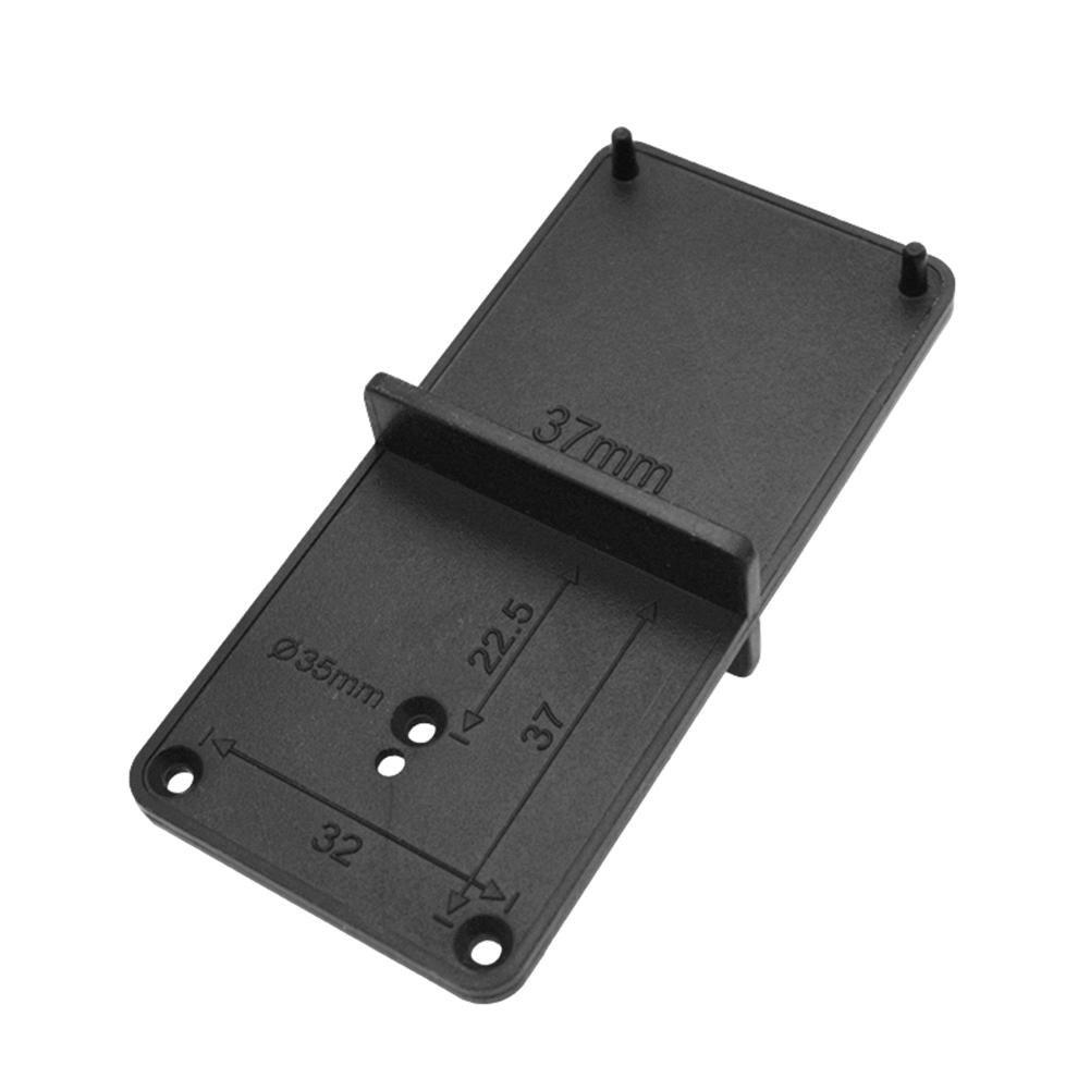 35mm 40mm Hinge Hole Drilling Guide Locator Hole Opener Template DIY Tools