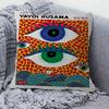 Yayoi Kusama Art Anime Cushion Cover Car Throw Pillow Case For Sofa Car Christmas Gift 40x40cm 45x45cm