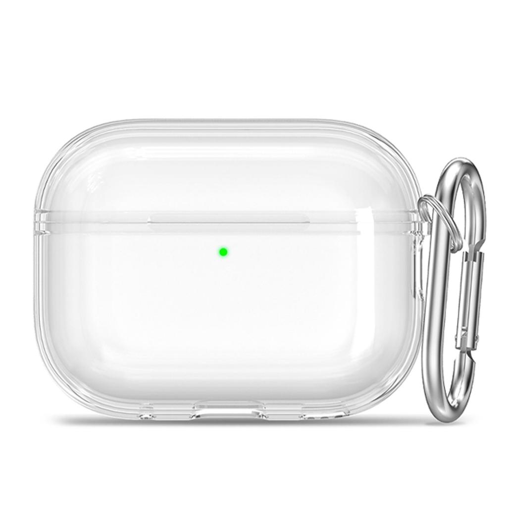 Kompatible transparente TPU Silikon Schutzhülle für Apple AirPods Pro 2 - 4. Generation