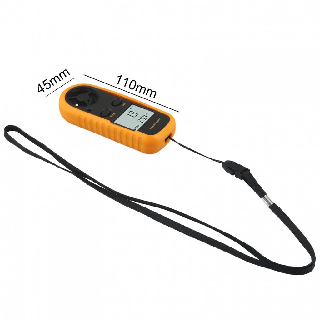 Digital Anemometer Handheld Wind Speed Tester Pocket Anemometer
