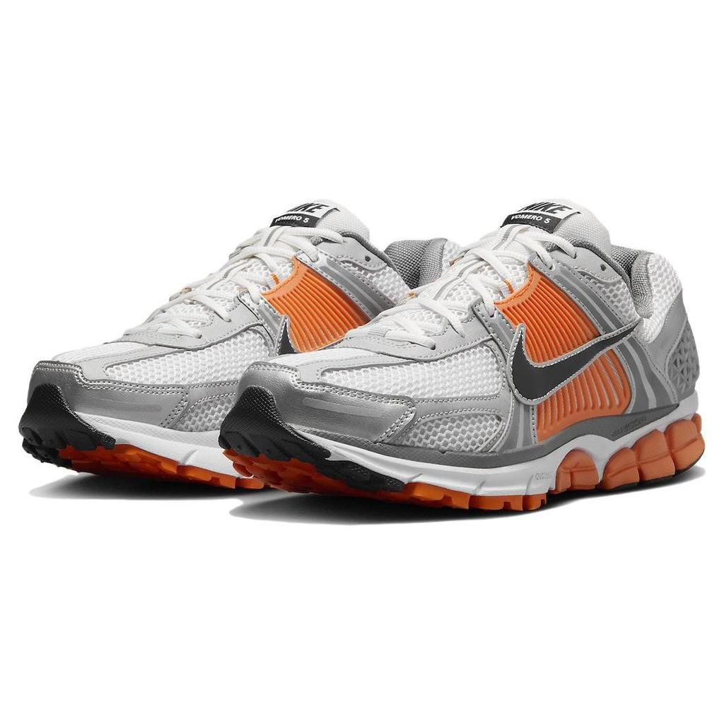 Nike Air Zoom Vomero 5 Platinum Tint Safety Orange Herren Sneaker Grau Cool-Grey Weiß FJ4151-002