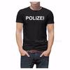 Police Fan T-Shirt Print Unisex Cotton Fruit of The Loom New