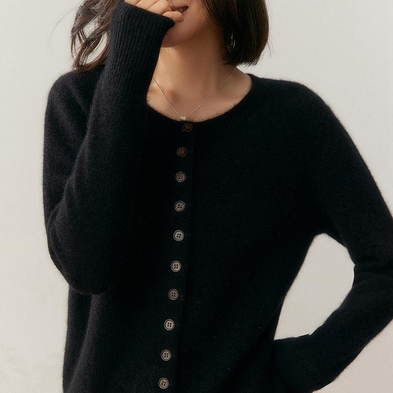 Qinghe 100% Pure Cashmere Women's Sweater - Ultra Soft Luxury Winter Pullover