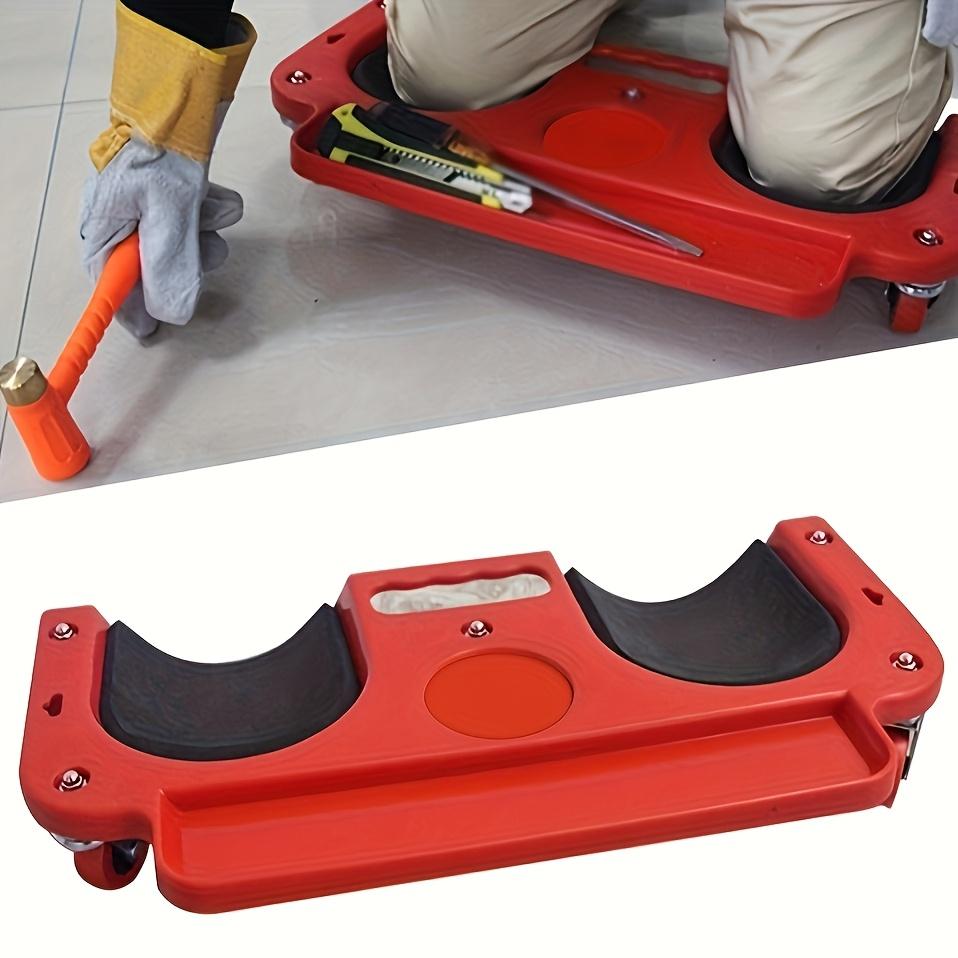 Multi Purpose ABS Wheeled Rolling Platform Built In Tool Tray For Mechanics Auto Repair Flooring Carpentry