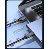 USB3.2 Typ A auf USB C Gen2 10Gbps Kabel Datenübertragung SSD Festplatte NVMe Kabel 3A 60W Schnellladung für iPhone 15 16 Samsung