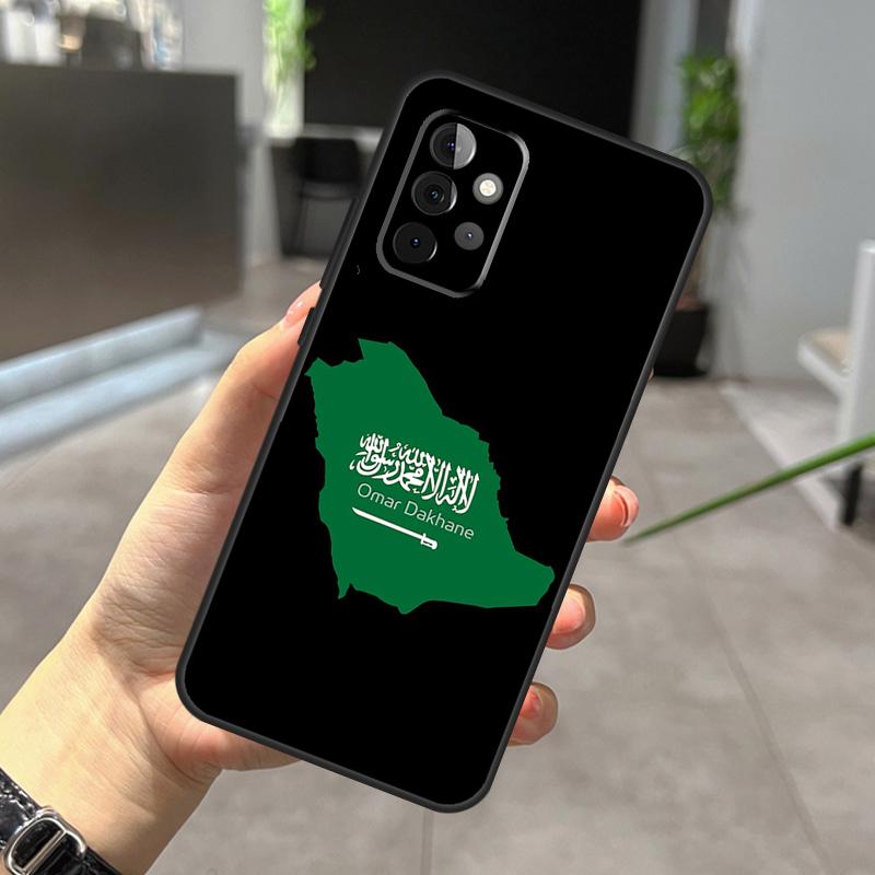 Saudi Arabia Flag Case For Samsung Galaxy A52 A32 A12 A56 A36 A54 A34 A14 A05 A16 A26 A13 A33 A53 A15 A35 A55