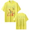 Rock Band Imagine Dragons Loom World Tour 2025 T Shirt Men Women Hip Hop Oversized Tshirts Male Casual Cotton Vintage Tshirt