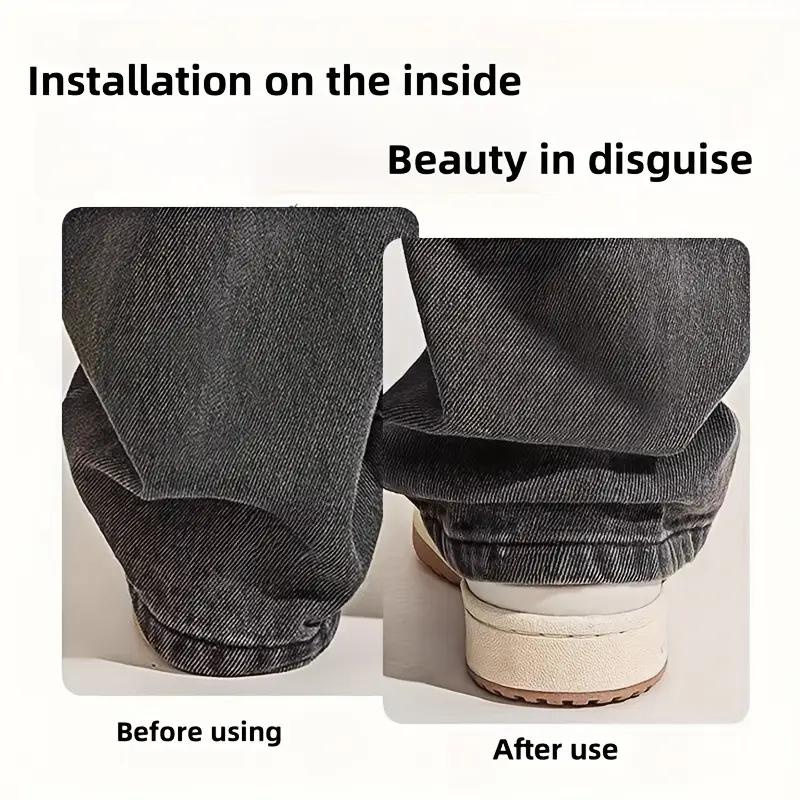 1PCS Trouser Leg Anti-mopping Artifact Invisible Pants Clip Trouser Leg Shortening Artifact Invisible No-seam Pants Anti-mopping Edge Buckle