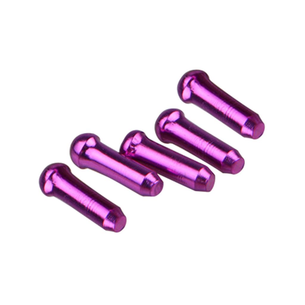 30Pcs Bike Cable End Caps Durable Bike Inner Wire Gear Aluminum Alloy Bike Cable Caps for Cycling Road Bike Replacement