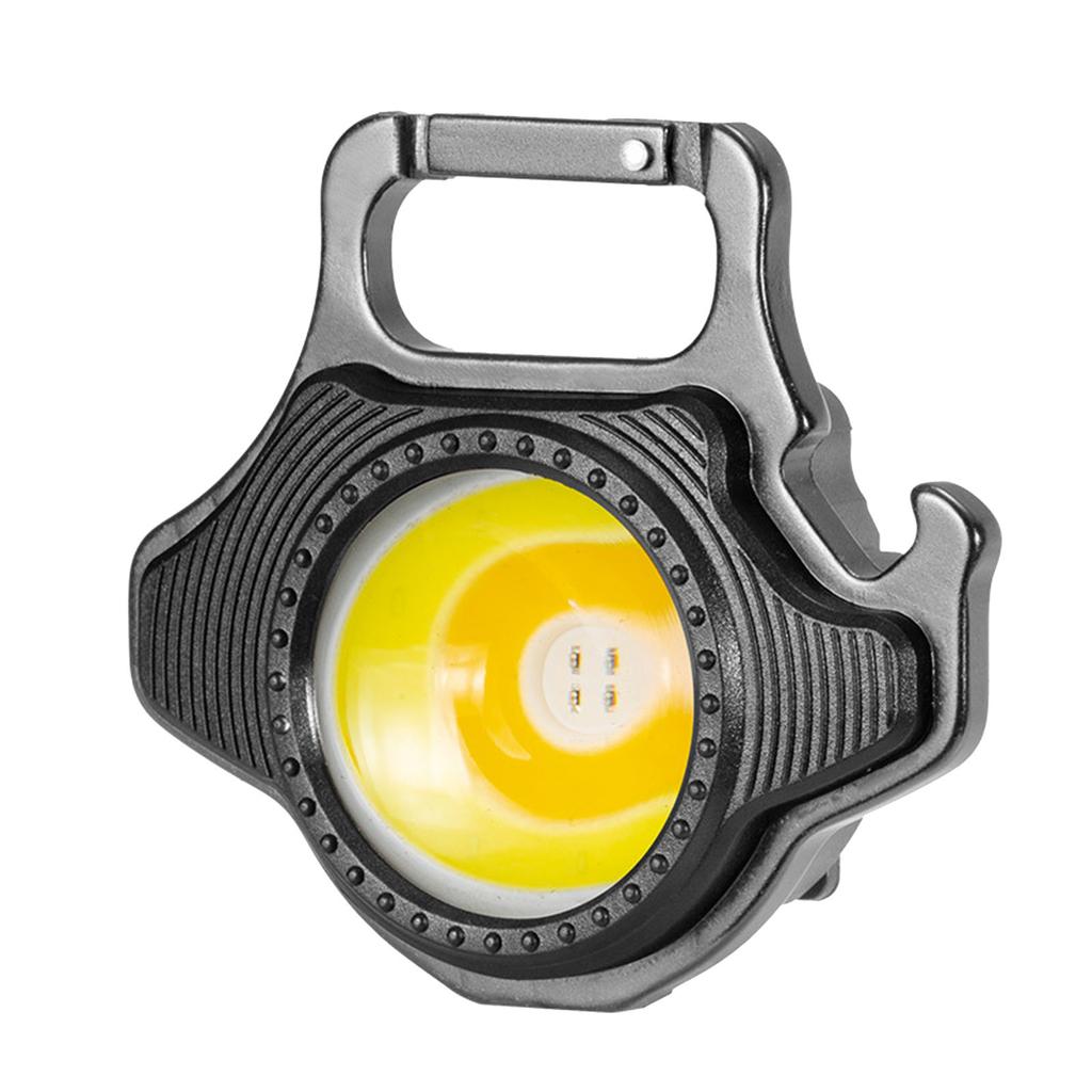 Mother_Care Mini Led lysemitterende liten lommelykt nøkkelring lys bærbar lommelykt