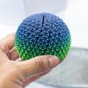 3D Printed Fidget Ball Toy Hard Spiky Fidget Sphere Twistable Sensory Stress Relief Desk Accessory for Adults Kids