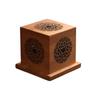 Crystal incense burner convenient for burning incense, purifying and demagnetizing sage incense burner convenient for