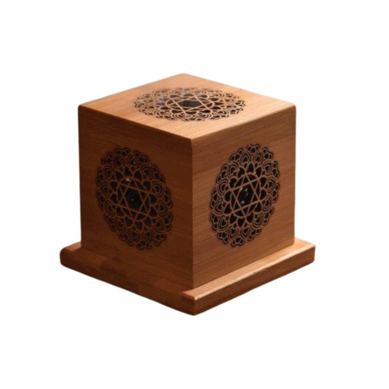 Crystal incense burner convenient for burning incense, purifying and demagnetizing sage incense burner convenient for
