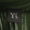 Y's Made In Japan Short Sleeve One Piece 2 Khaki Youji Yamamoto Women Used