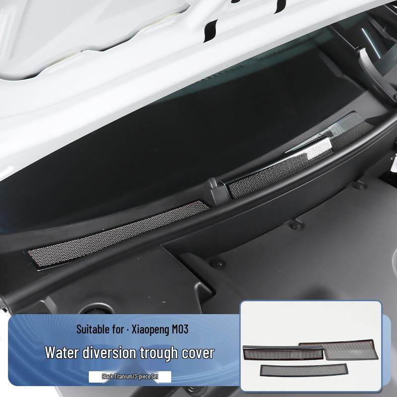 Xiaopeng MONA M03 Water Channel and Air Intake Protective Cover Accessories