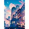 Anime Japanese Street Landscape Poster Prints For Living Room Home Decor Abstract Scenery Canvas Painting Wall Art Aesthetic
