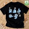 Kpop Demon Hunter T-shirt Summer New HD Tiger Print Pure Cotton Breathable T-shirt for Men and Women Round Neck Casual Soft Top