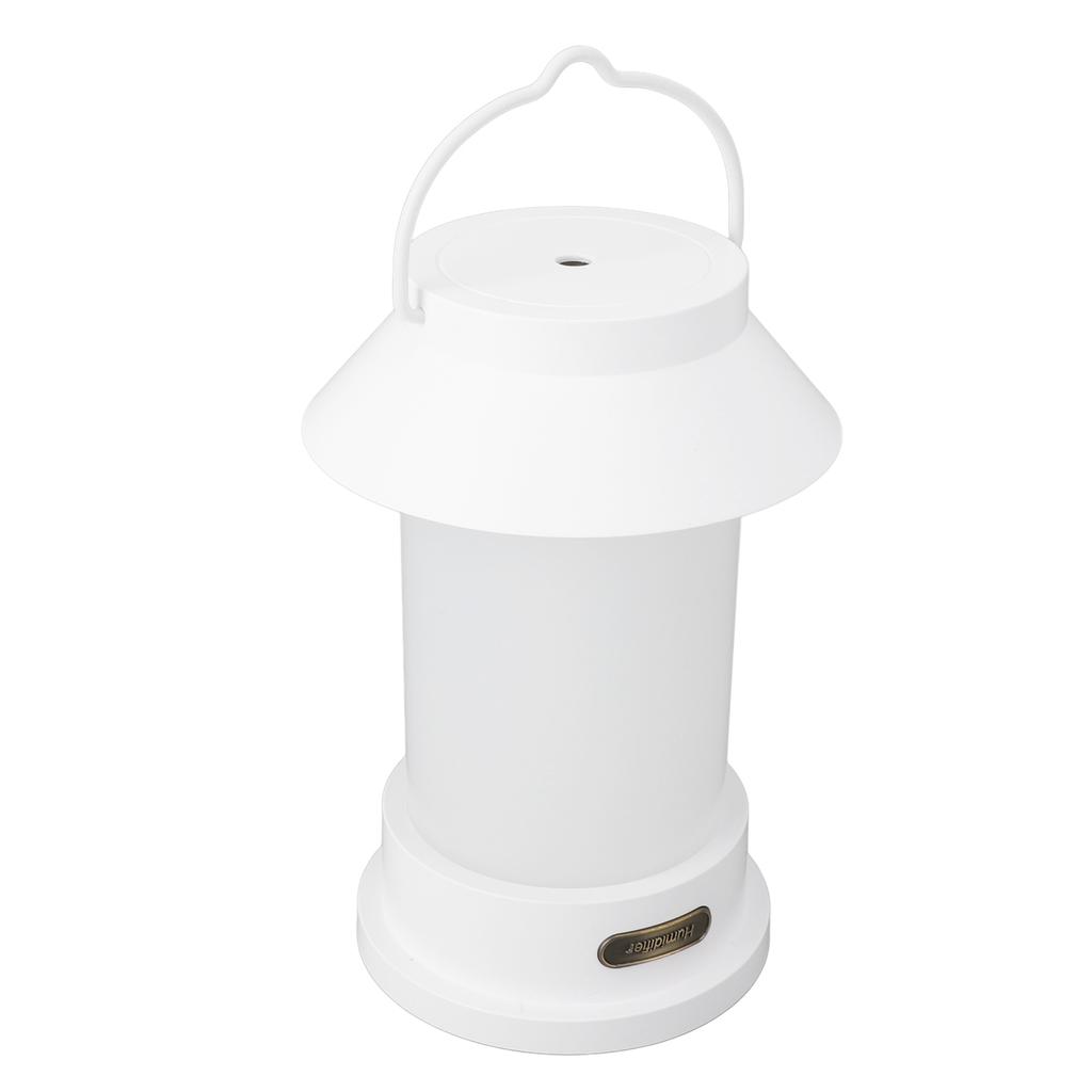 Umidificatore Lanterna Vintage Ricaricabile USB Illuminazione d'Ambiente Nebbia Fredda Umidificatore da Scrivania per
