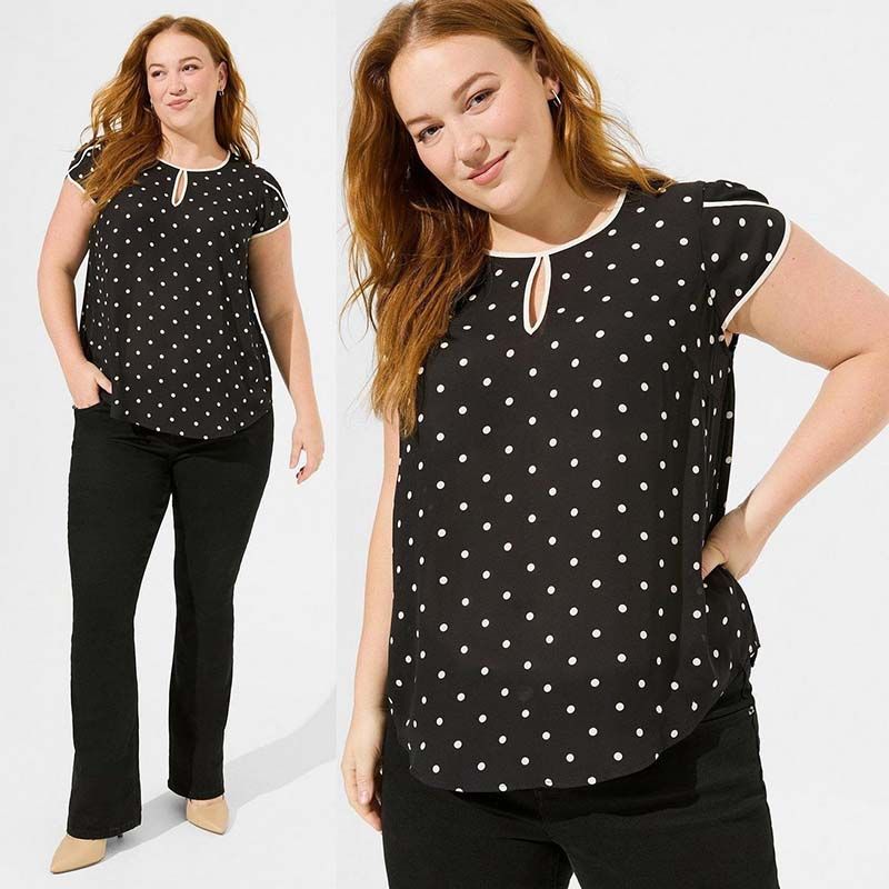 

Женская шифоновая рубашка лето большой размер толстая мм 2023 новый дизайн чувство французский стиль темперамент топы свободная рубашка с коротким рукавом B69 Black 5 pieces