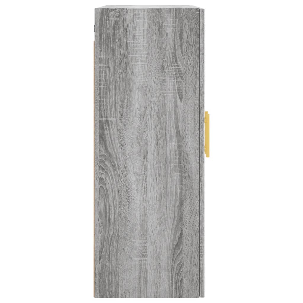 Wall Cabinets 2 pcs Grey Sonoma 69.5 x 34 x 90 cm