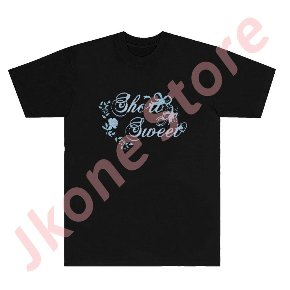 Sabrina Carpenter Short N Sweet Tee Tour New Logo Merch Tshirts Women Unisex Fashion Casual Short Sleeve