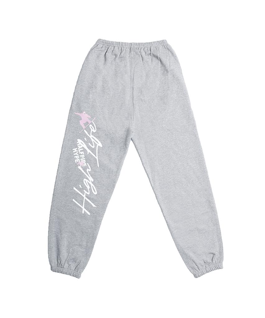 TUEWID Tuewid Day Set Up Sweatpants In Melange Gray