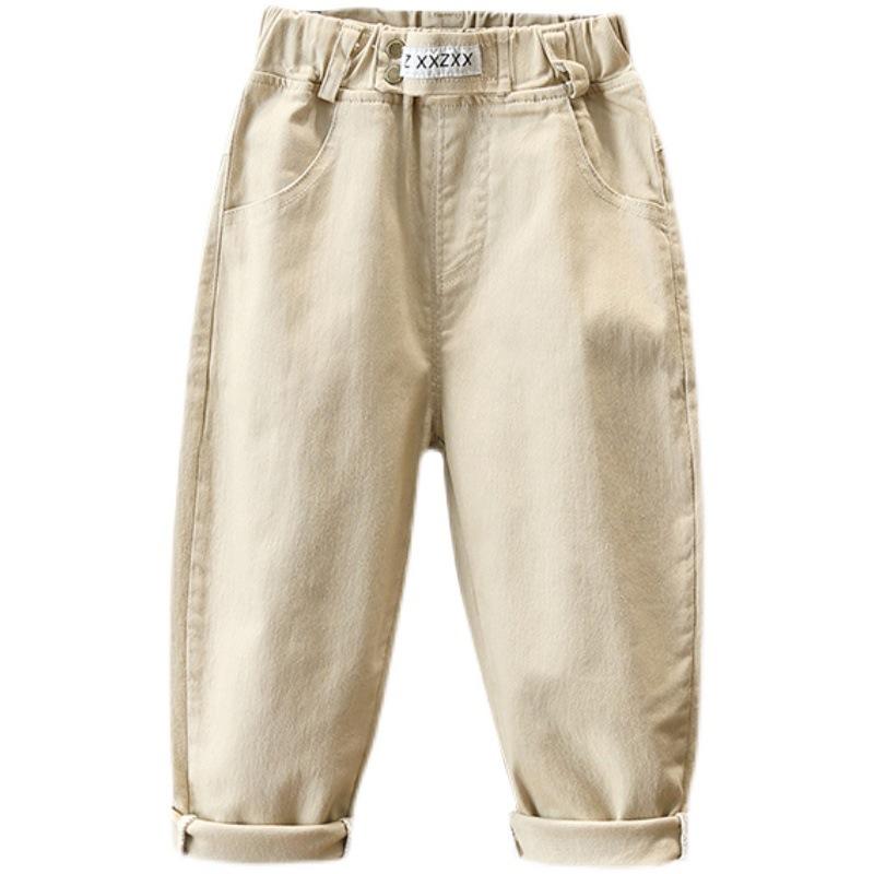 Frühlings- und Herbst-Jungen-Koreanische Baumwolle Freizeit- und Sporthosen