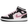 Air Jordan 1 High Top Vintage Basketball Shoes Women's White Black Pink DQ8423-103(Team-S-BOX)