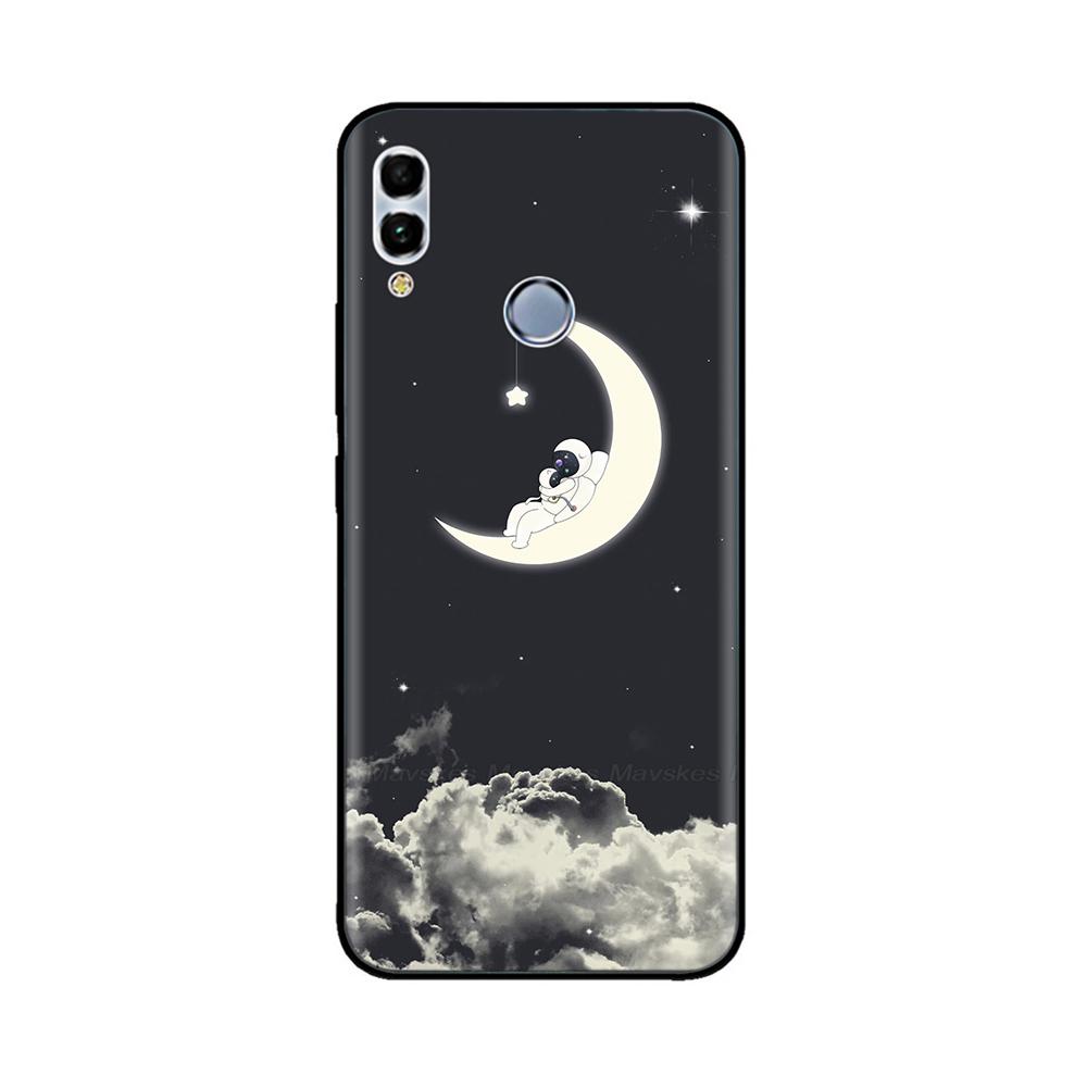 For Huawei P Smart 2019 Case Phone Cases Funny Camera Protection Soft Silicone Back Cover For Huawei P Smart 2019 Shell Fundas