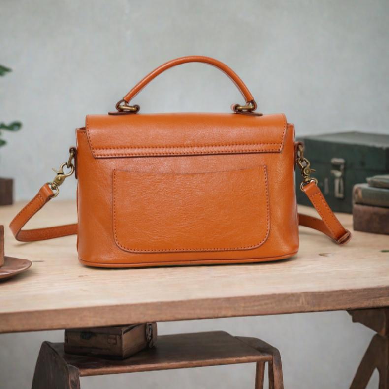 Johnature Real Cowhide Women's Bag Shoulder Bag High-end Crossbody Bag Large Capacity Women's Handbag