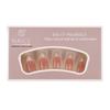 New Year High-End French White Blush Manicure: Wearable Whitening Nail Pieces