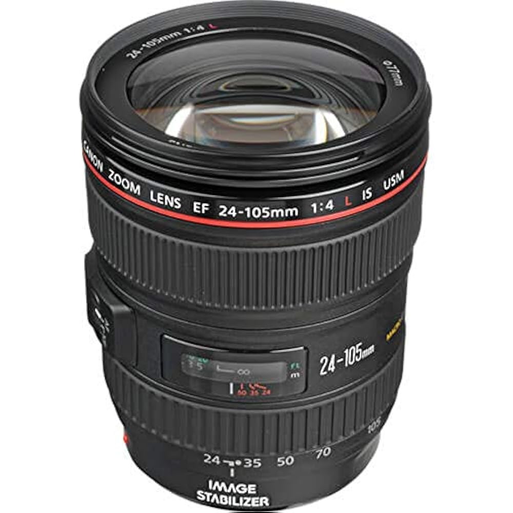 Canon EF Lens EF24-105mm F4L IS USM Zoom Lens Standard