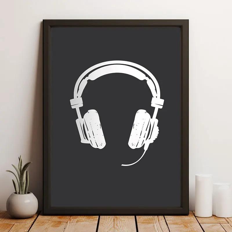 Gaming Poster Prints Minimalist Canvas Painting Game Handle Games Room Wall Art Boys Bedroom Decor Gift Video Game Man Cave Art