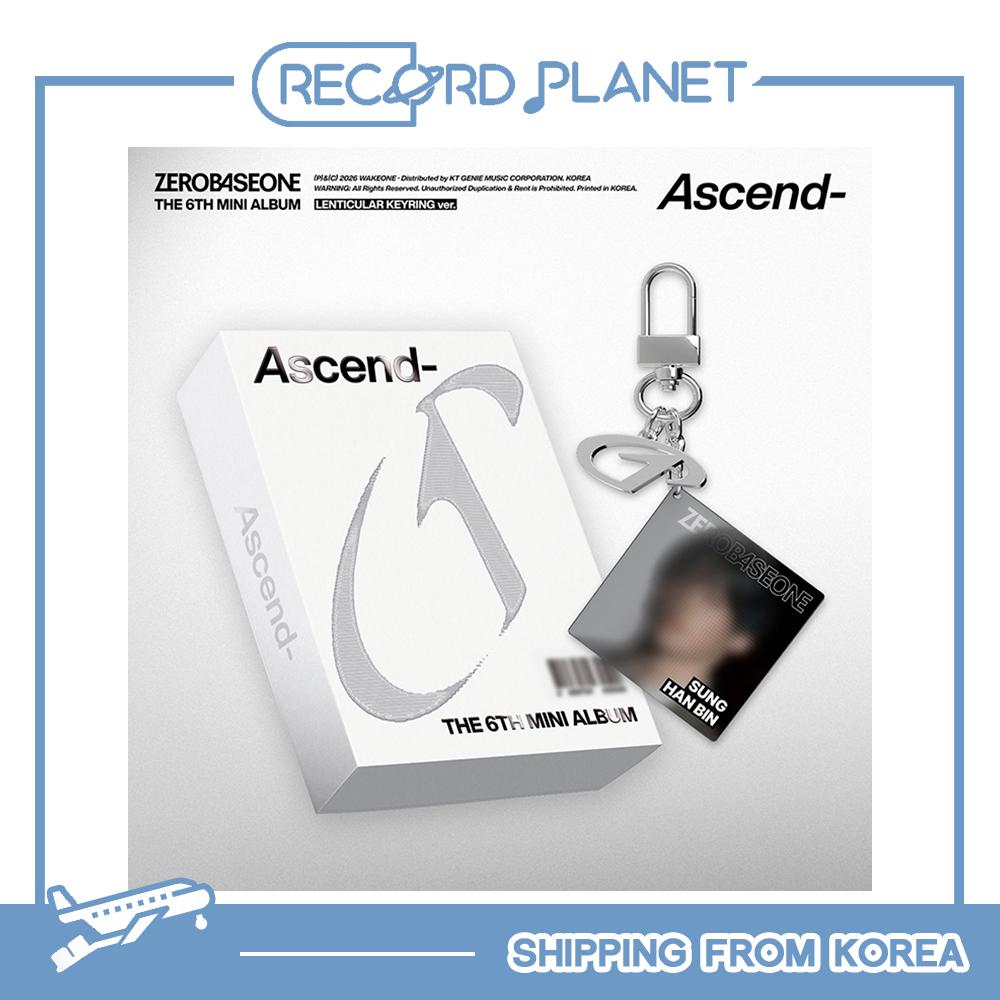 [Предзаказ] ZEROBASEONE - 6-й мини-альбом [Ascend-] (ЛЕНТИКУЛЯРНЫЙ БРЕЛОК Вер.) Random