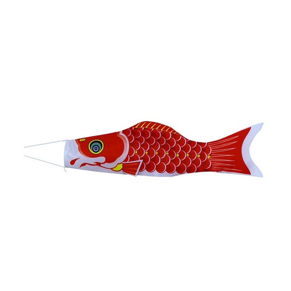 Cartoon Japanese Carp Windsock 40/70/100cm Carp Shape Flags Fashion Carp Spray Windsock Festival