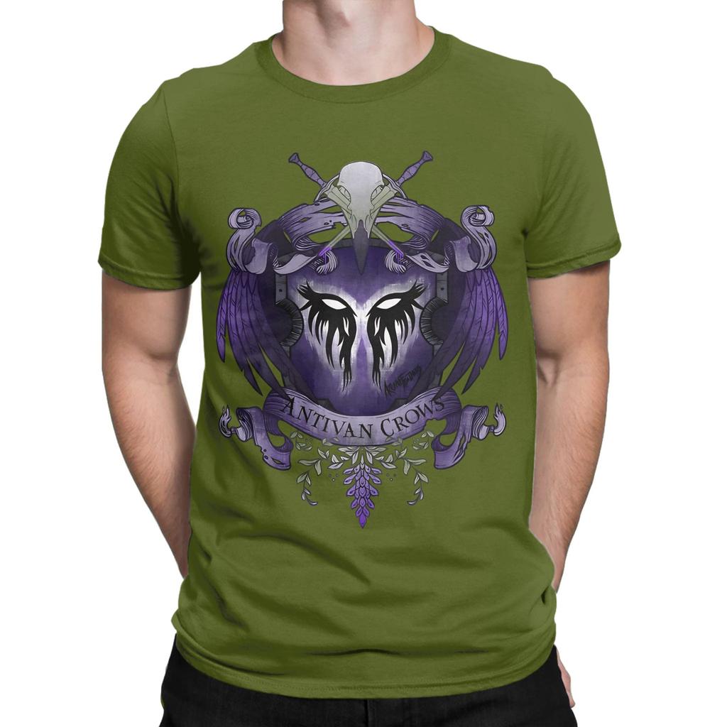 Antivan Crows Heraldry Funny 100 Cotton Tshirt Dragon Age Tees Tops For Unisex