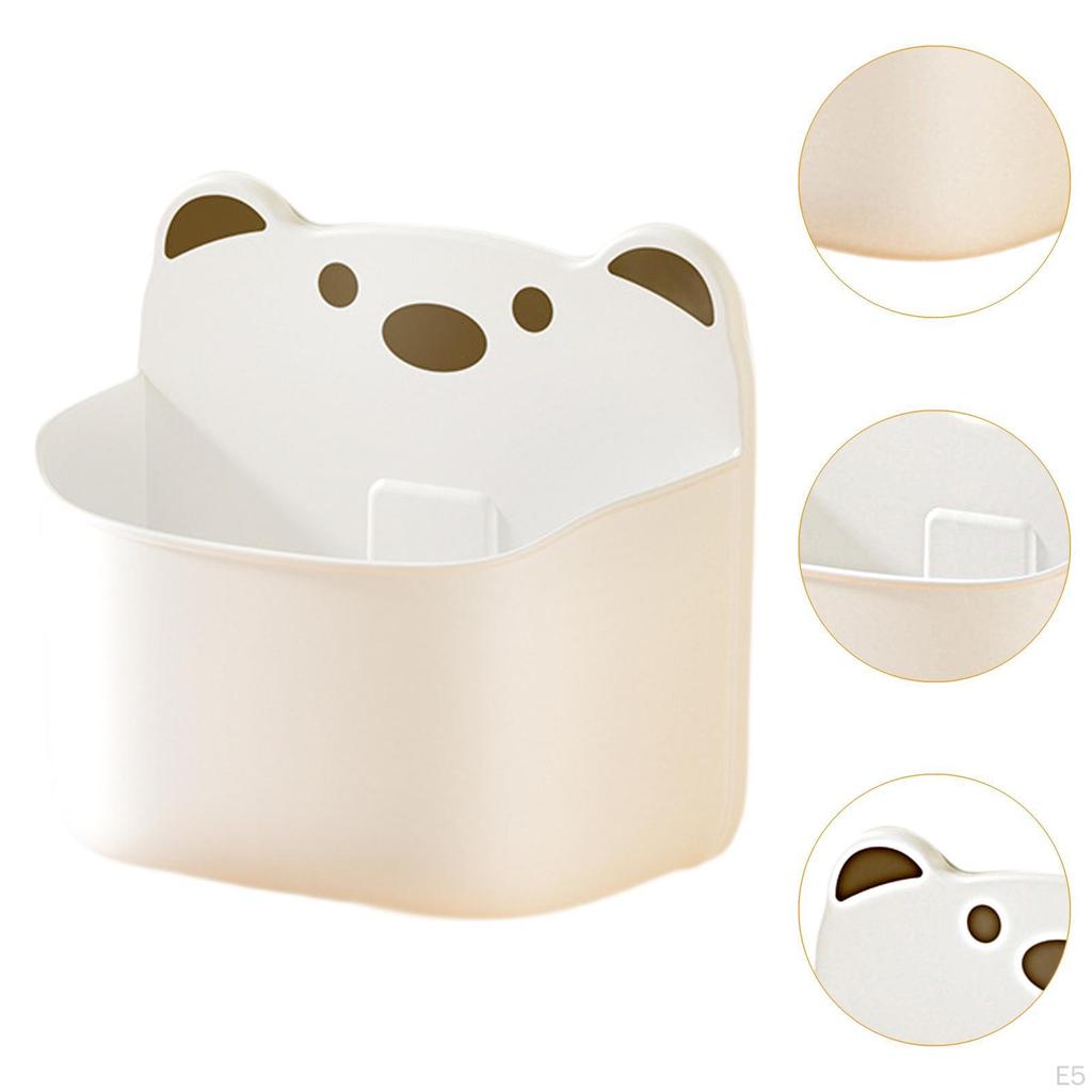 Kitchen Wall Organizer Drain Cabinet Box Holder Space Saving Storage Bin Hanging Basket for Dorm