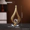 Elegant Resin Ornaments for Home, Office, or Bookshelf Decor
