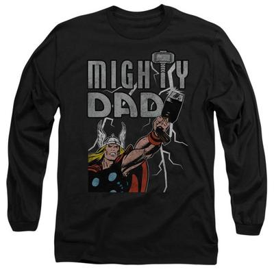 Thor Unisex Adult Mighty Dad Lightning Fathers Day T-Shirt