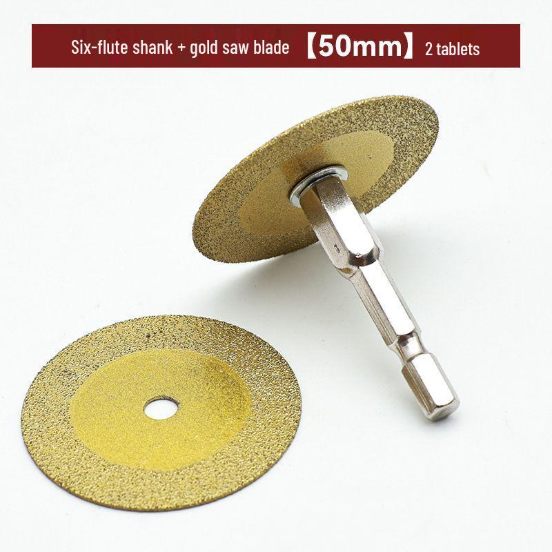 Diamond Silicon Carbide Saw Blade - Tile & Glass Cutting Disc for Electric Grinders