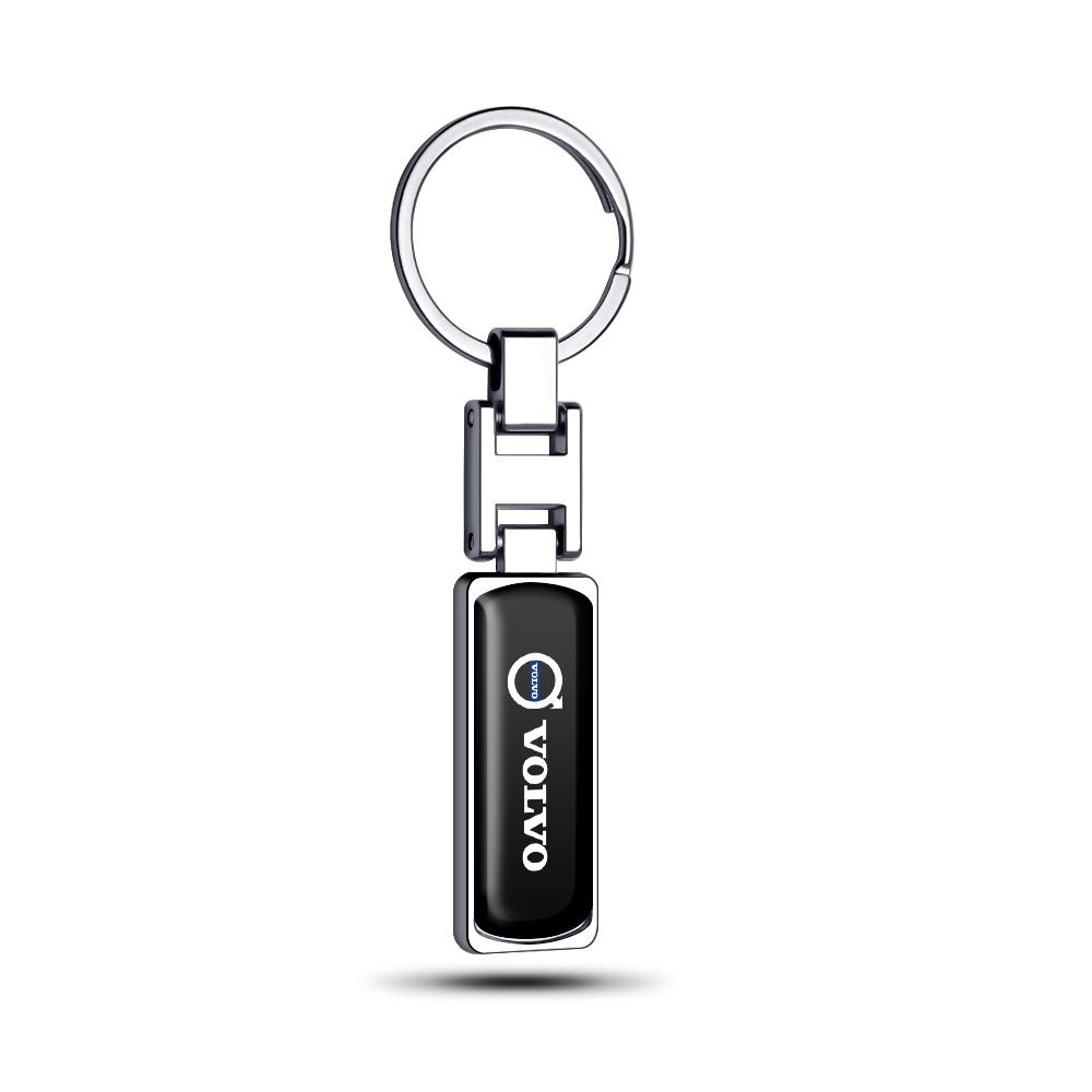 

3D Metal Epoxy Car Key Rings Auto Emblem Keychain Key Holder Pendant For Volvo RDESIGN XC60 XC90 S60 S80 S60L V40 V60 AWD V90