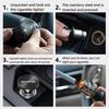 Car Cigarette Lighter Plug No Smoking Fire Missile Button Cap For Mercedes Benz AMG W202 W212 W213 W220 W221 W222 C180 C200 C260 PV1
