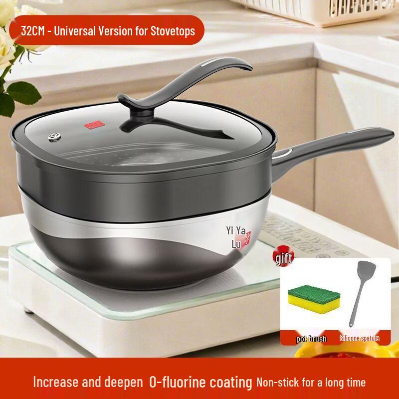

Wootto Titanium Nonstick Wok/Frying Pan