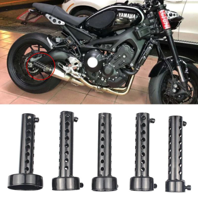 

New 1pcs Motorcycle modification accessories exhaust pipe muffler 48MM caliber muffler plug adjustable muffler серебряный