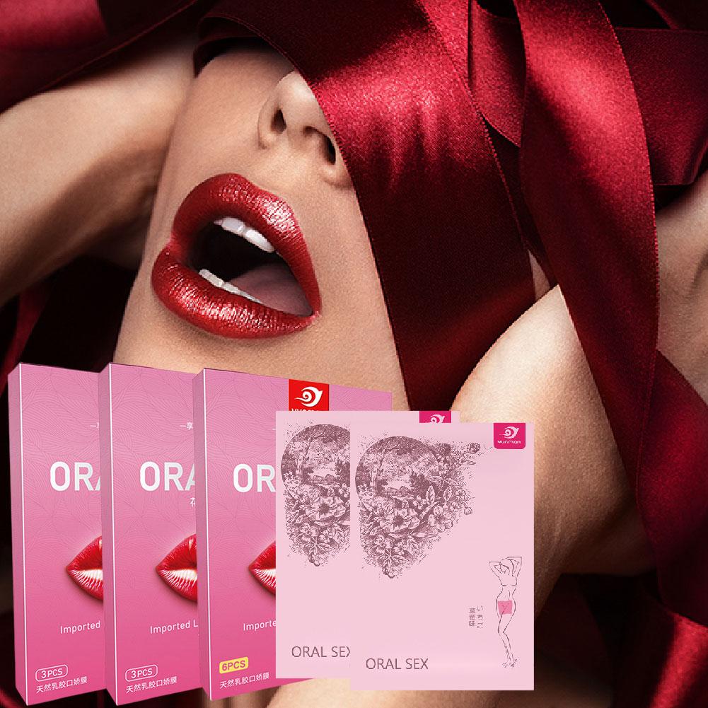 6pcs Ultra-thin Soft Oral Sex Simulation Masturbation Film Set Adult Toys for Vagina Anus Oral Pleasure