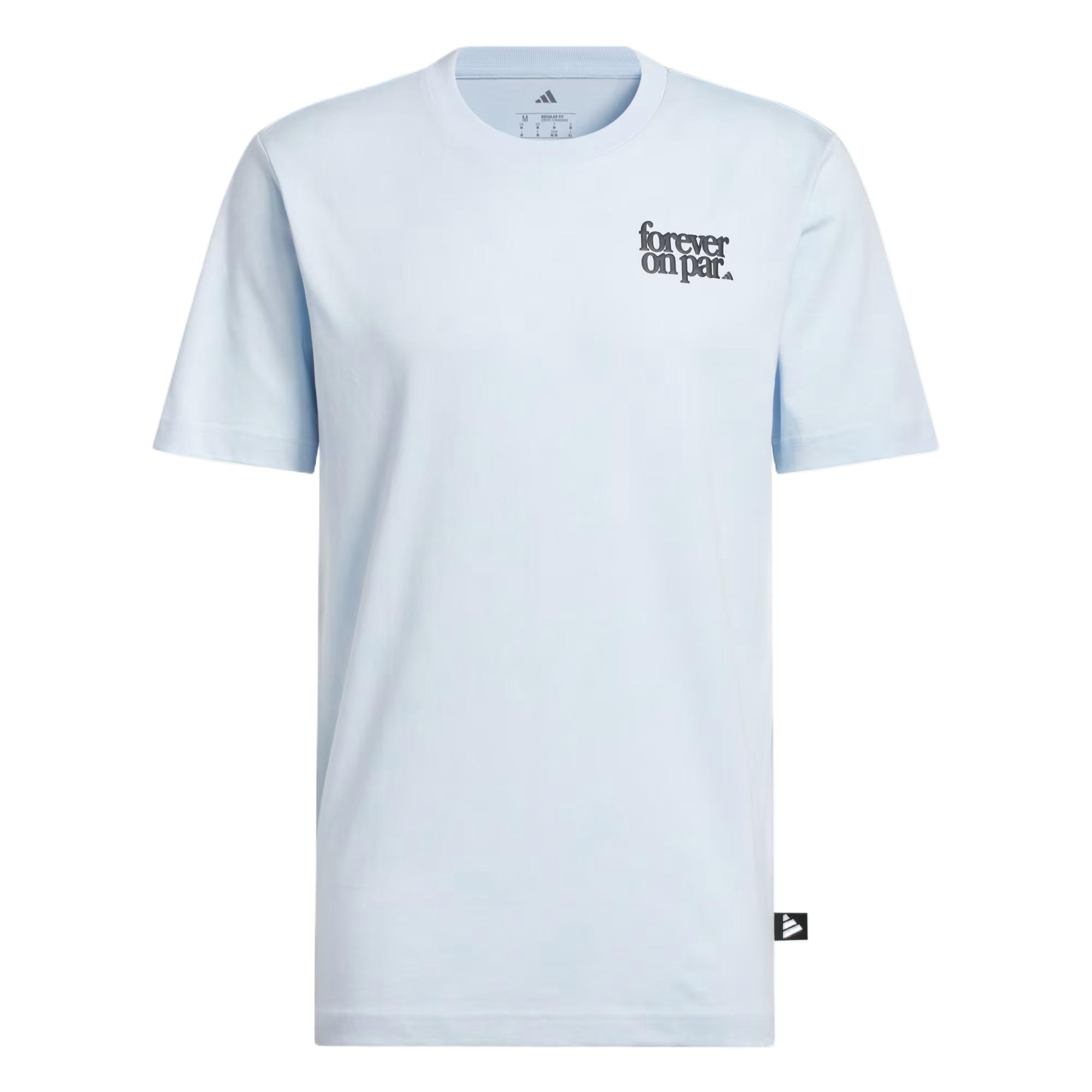 

Adidas Performance Golf Fop Letter Short Sleeve Knitted Golf Shirt Men tops KE1294 M